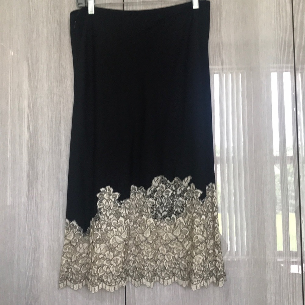 Silk/spandex skirt from DKNY